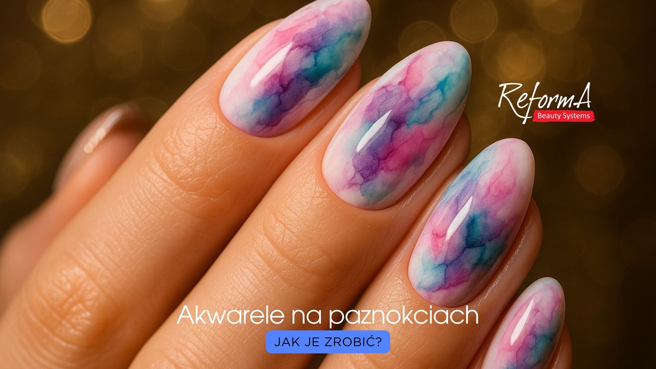 Akwarele na paznokciach – jak je zrobić?