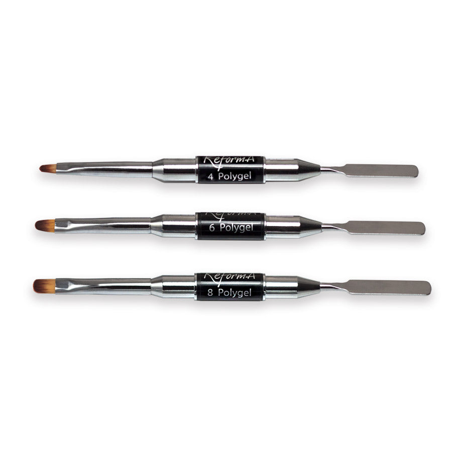 Pędzel dwustronny do akrylo-żelu