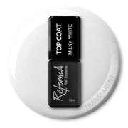 Top Coat - Milky White, 10 ml