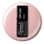 Beżoworóżowy, naturalny, delikatny top no wipe do french i baby bummer- Pinky, 10 ml