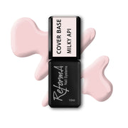 Kauczukowa, budująca, mleczna, naturalna, brzoskwiniowa, delikatna baza hybrydowa - Milky API, 10 ml