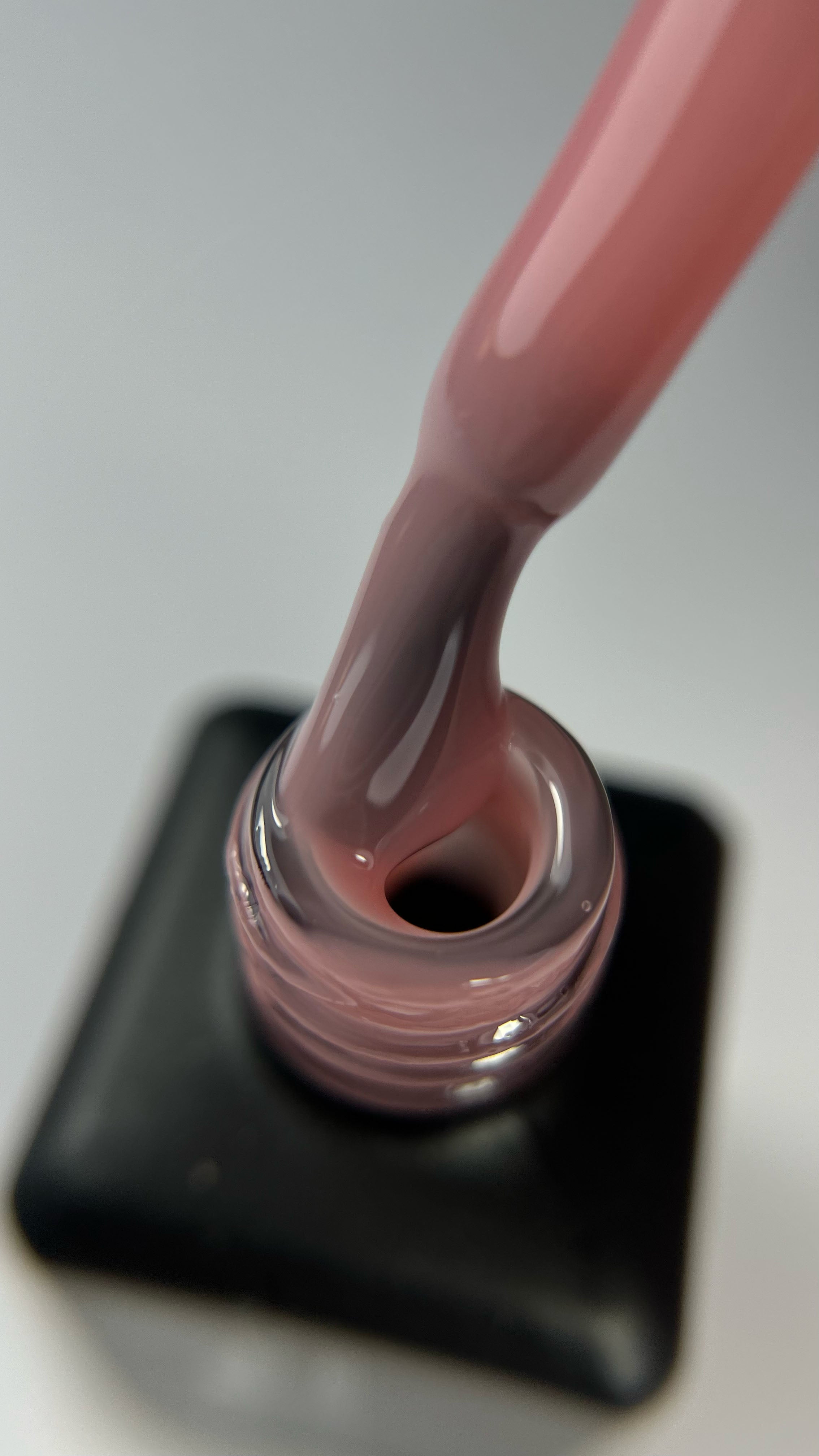 Kauczukowa, budująca, naturalna, różowa, cielista, różana baza hybrydowa - Melody API, 10 ml