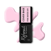 Kauczukowa, budująca, jasno różowa, mleczna, pastelowa, cukierkowa baza hybrydowa - Pink Water API, 10 ml