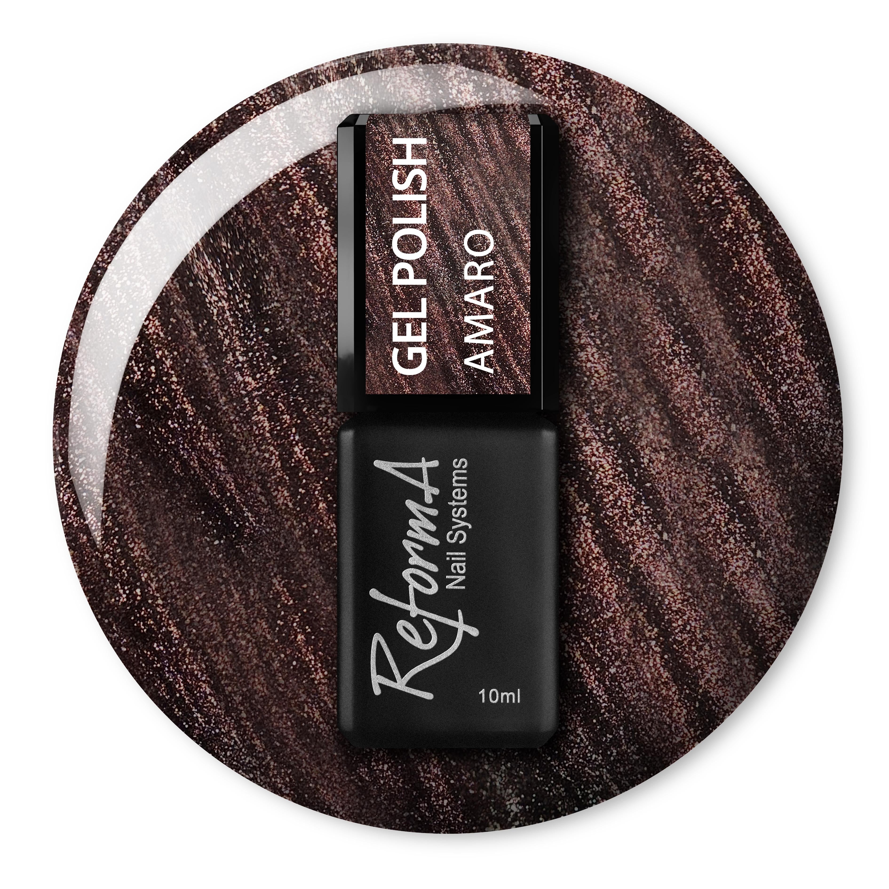 Lakier Hybrydowy - GP Amaro, 10 ml