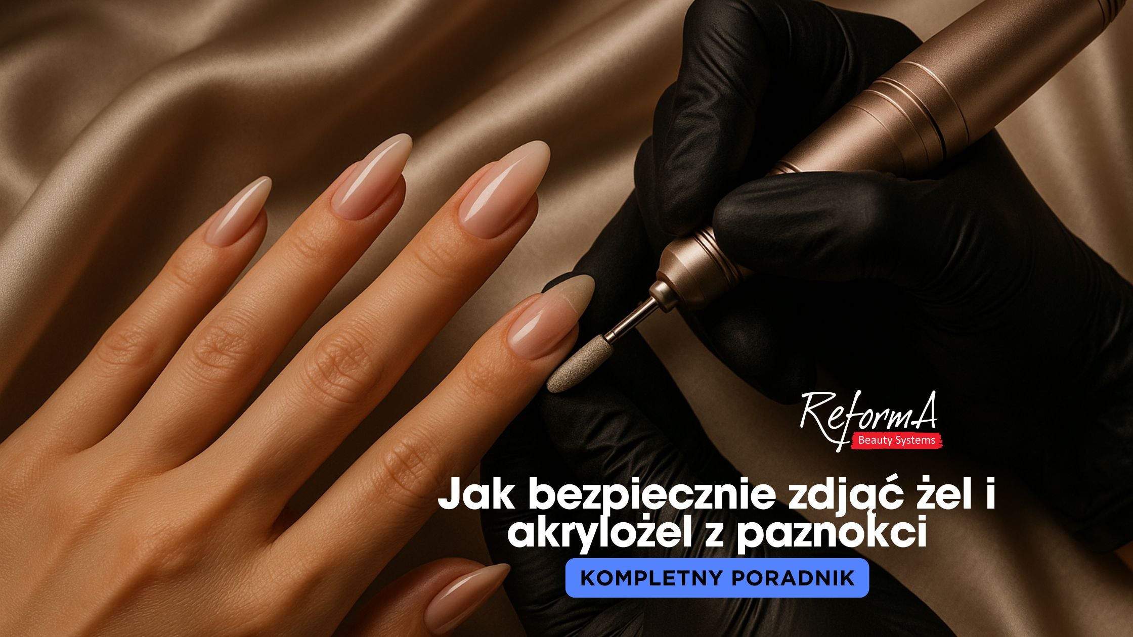 Jak bezpiecznie zdjąć żel i akrylożel z paznokci