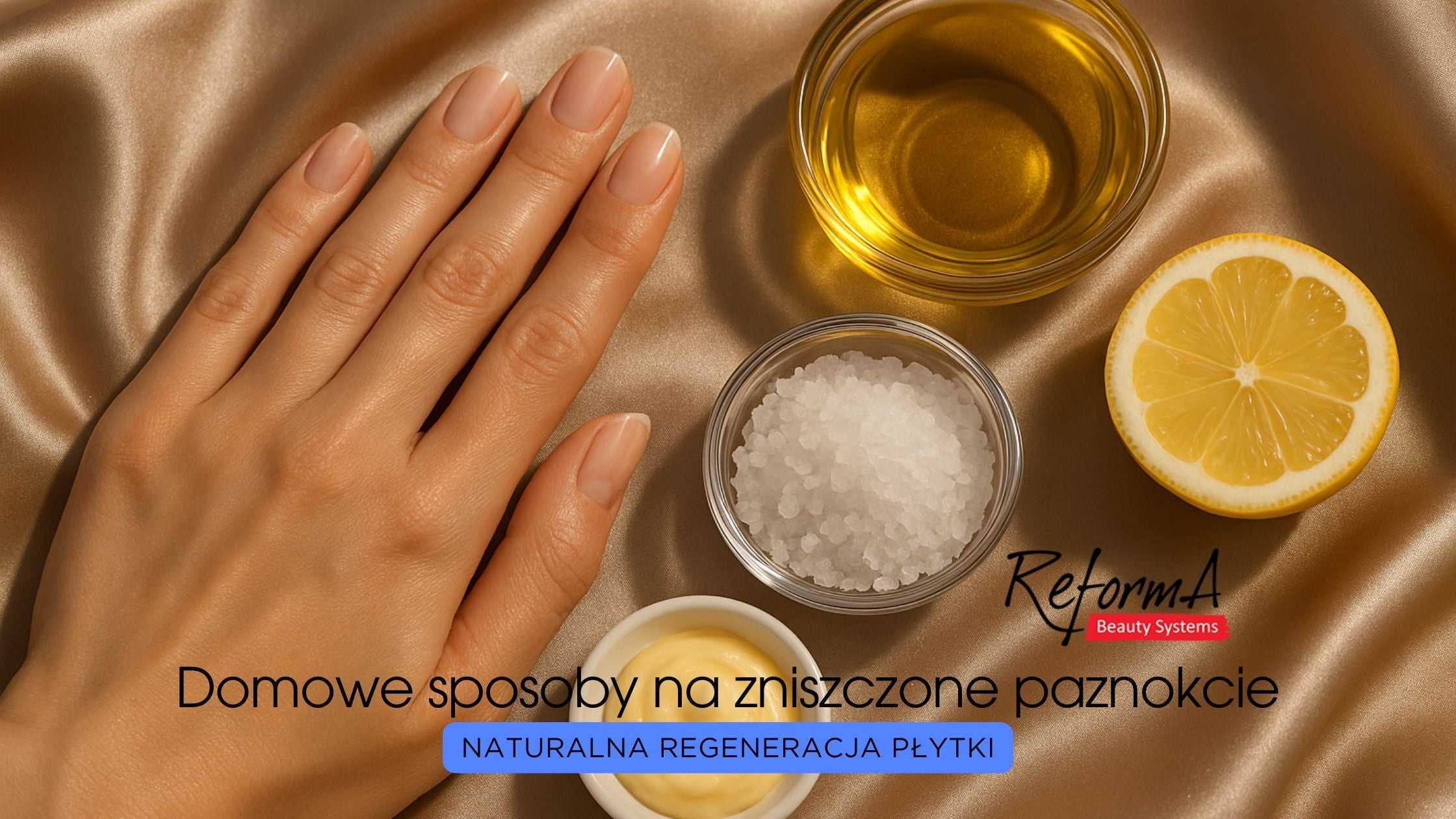 Domowe sposoby na zniszczone paznokcie – naturalna regeneracja płytki