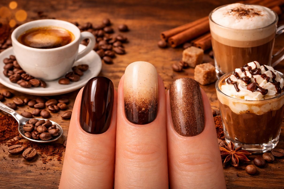 Coffee Shop Nails: Manicure od Espresso do Latte i Mocca