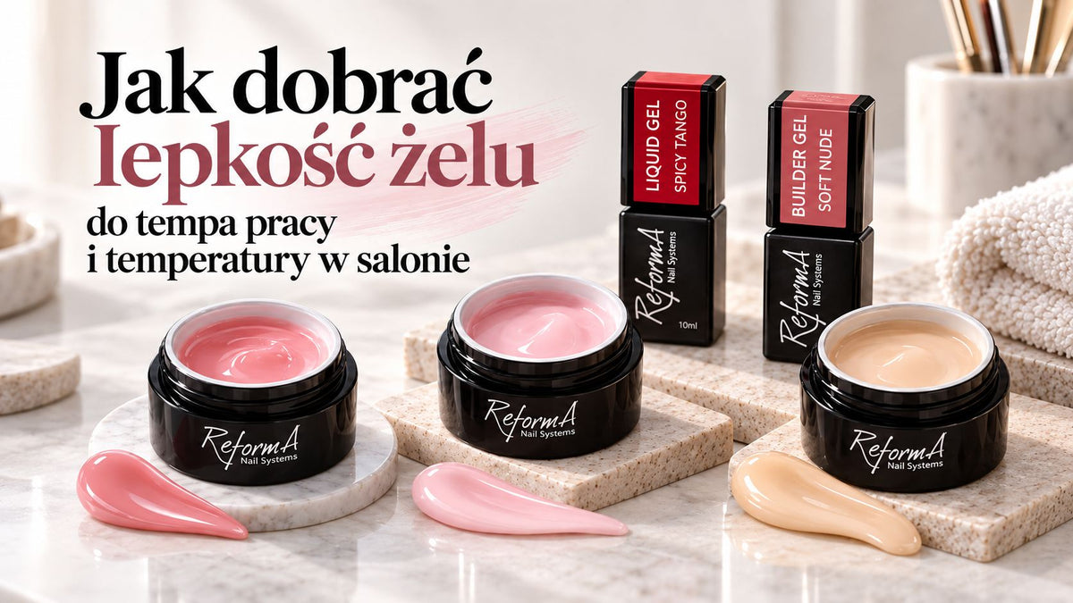 Jak dobrać lepkość żelu do temperatury i tempa pracy?