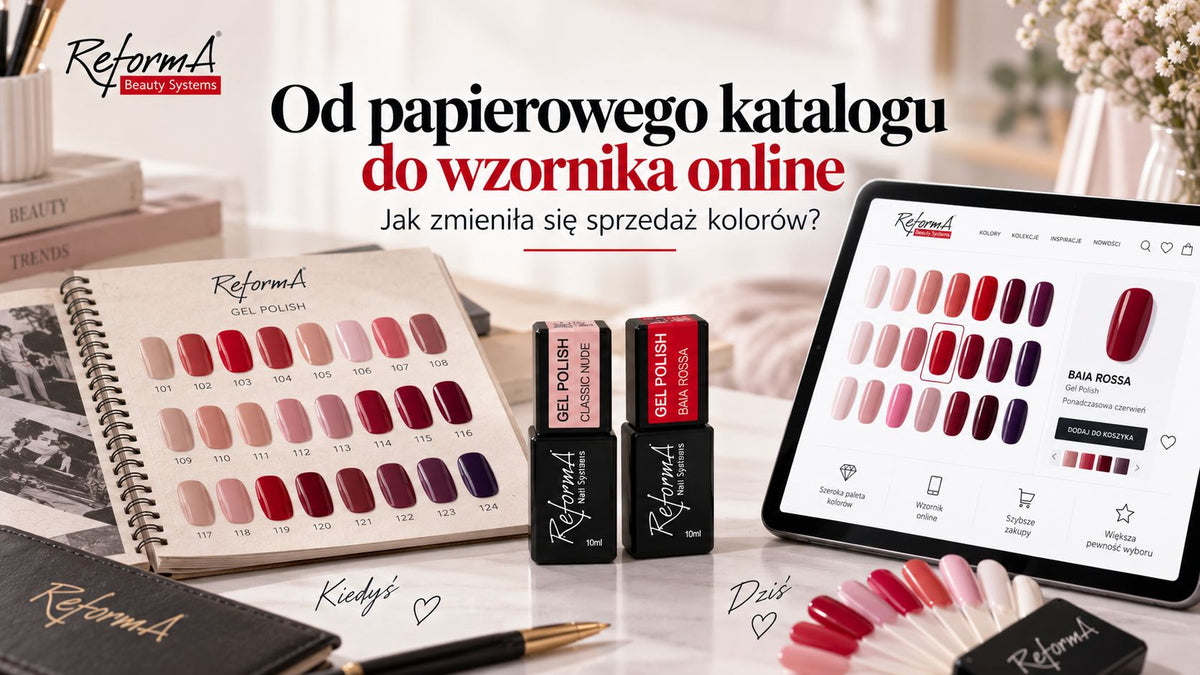 Od papierowego katalogu do wzornika online: jak zmieniła się sprzedaż kolorów
