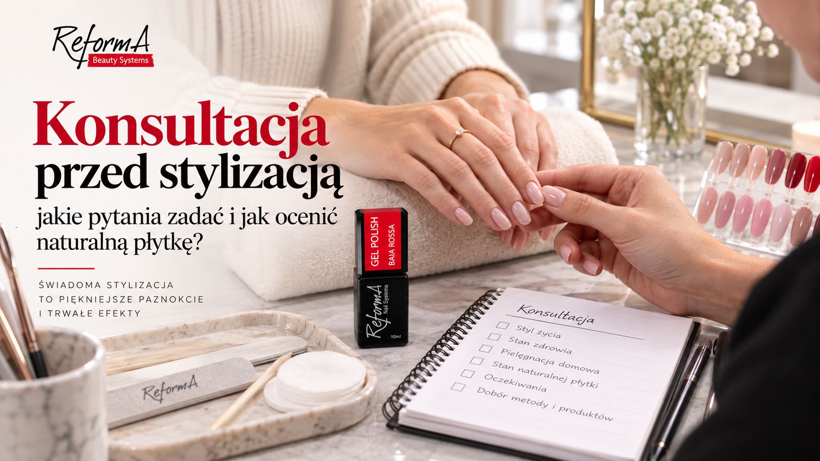 Konsultacja przed stylizacją paznokci - najczęściej zadawane pytania