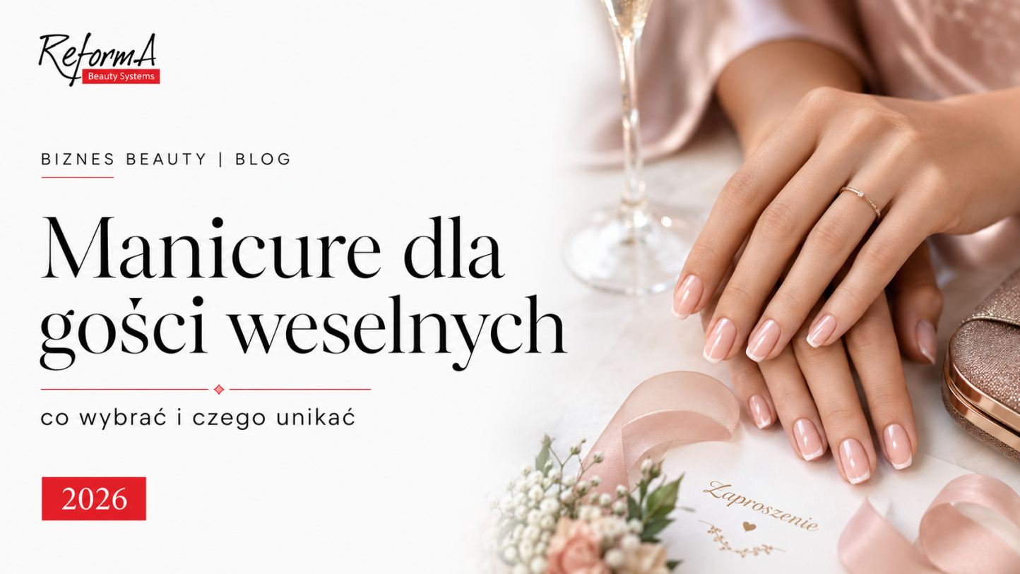 Manicure dla gości weselnych, co wybrać i czego unikać 2026