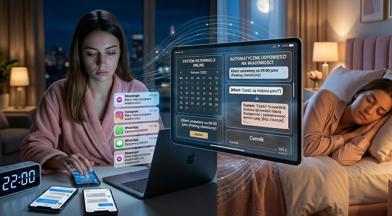 Odpisywanie na wiadomości o 22:00? Jak systemy rezerwacji i automatyzacja ratują życie, sen i work-life balance