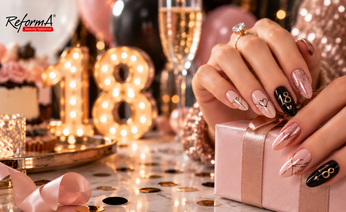 Paznokcie na 18. urodziny. 25 modnych inspiracji manicure na osiemnastkę