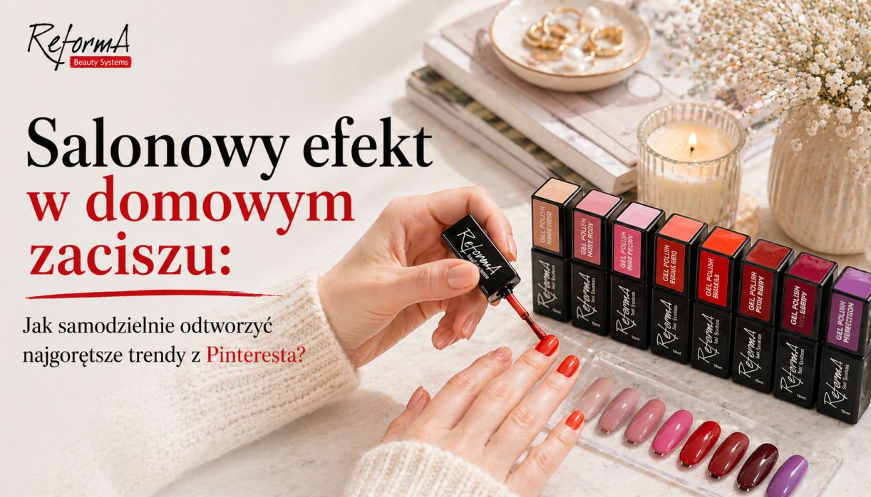 Salonowy efekt manicure w domu - trendy z Pinteresta i Tik Tok krok po kroku