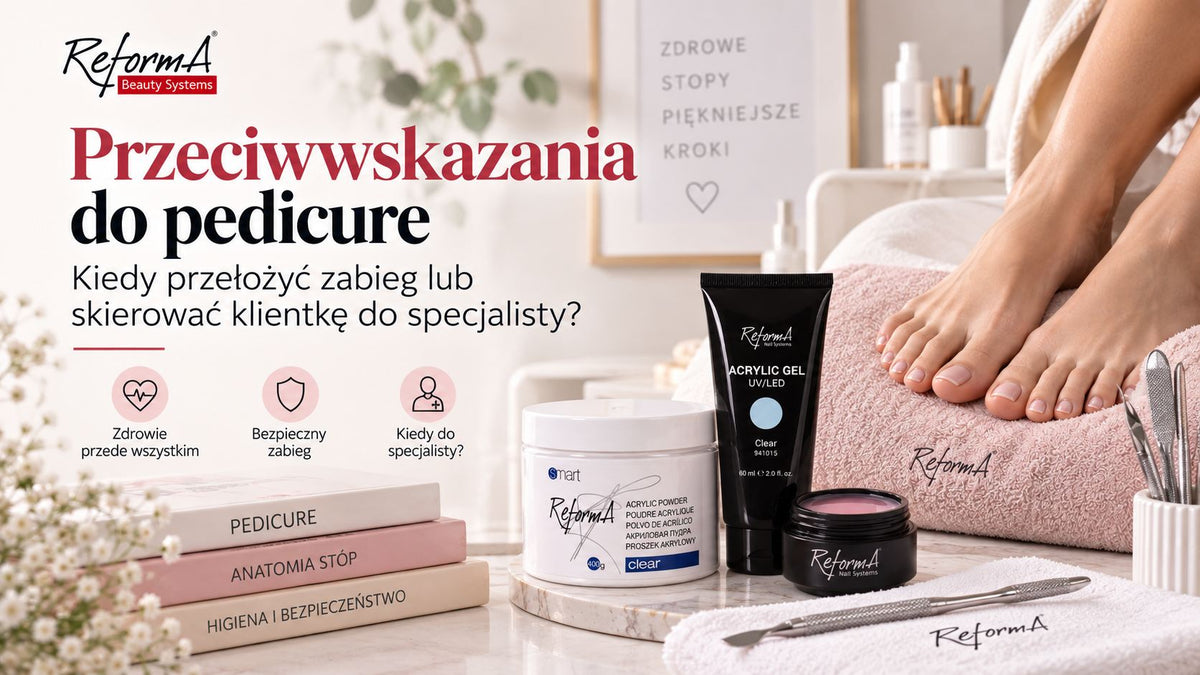 Przeciwwskazania do pedicure - kiedy przełożyć zabieg lub skierować klientkę do specjalisty?