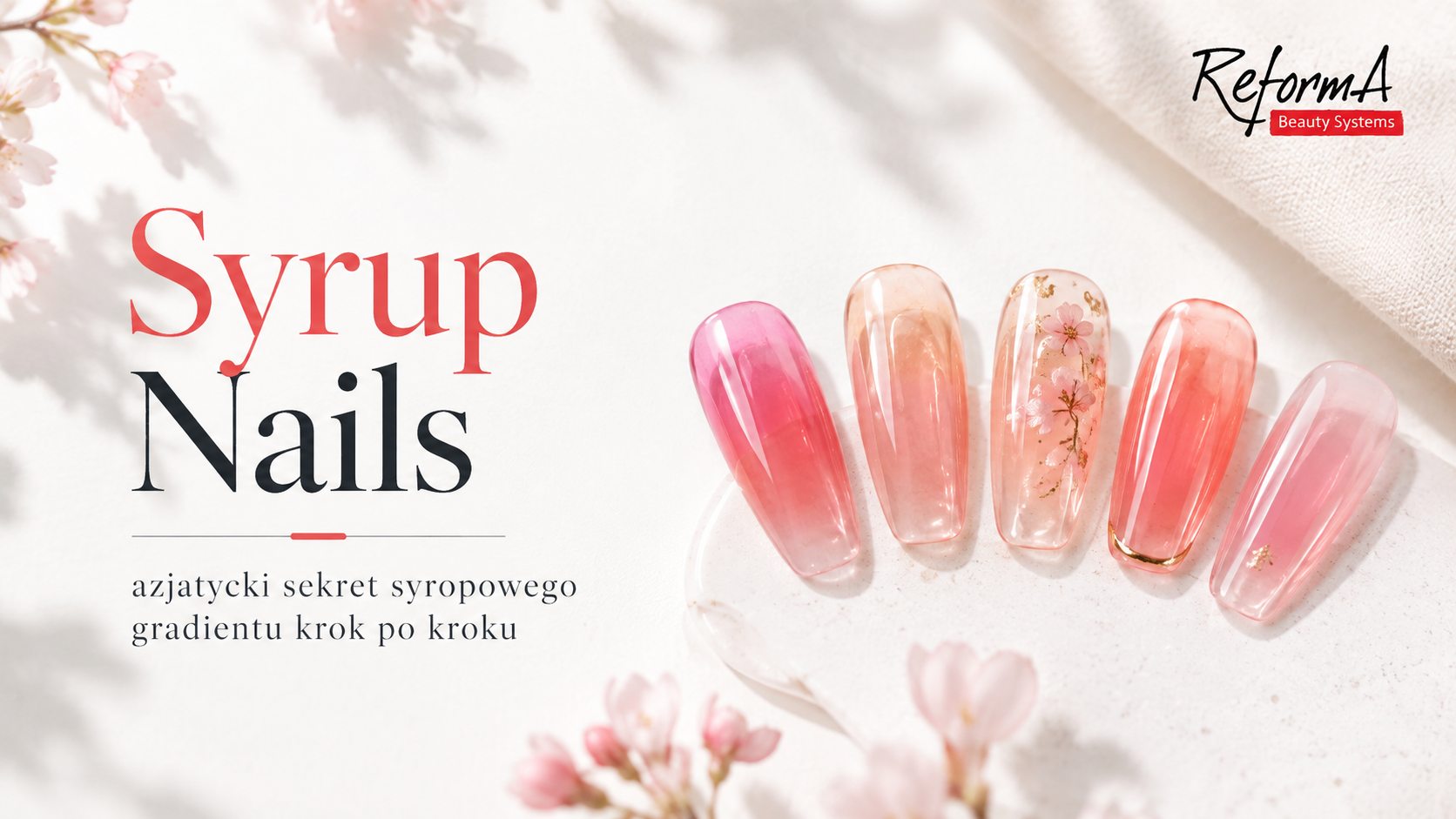 Syrup Nails, azjatycki sekret syropowego gradientu krok po kroku