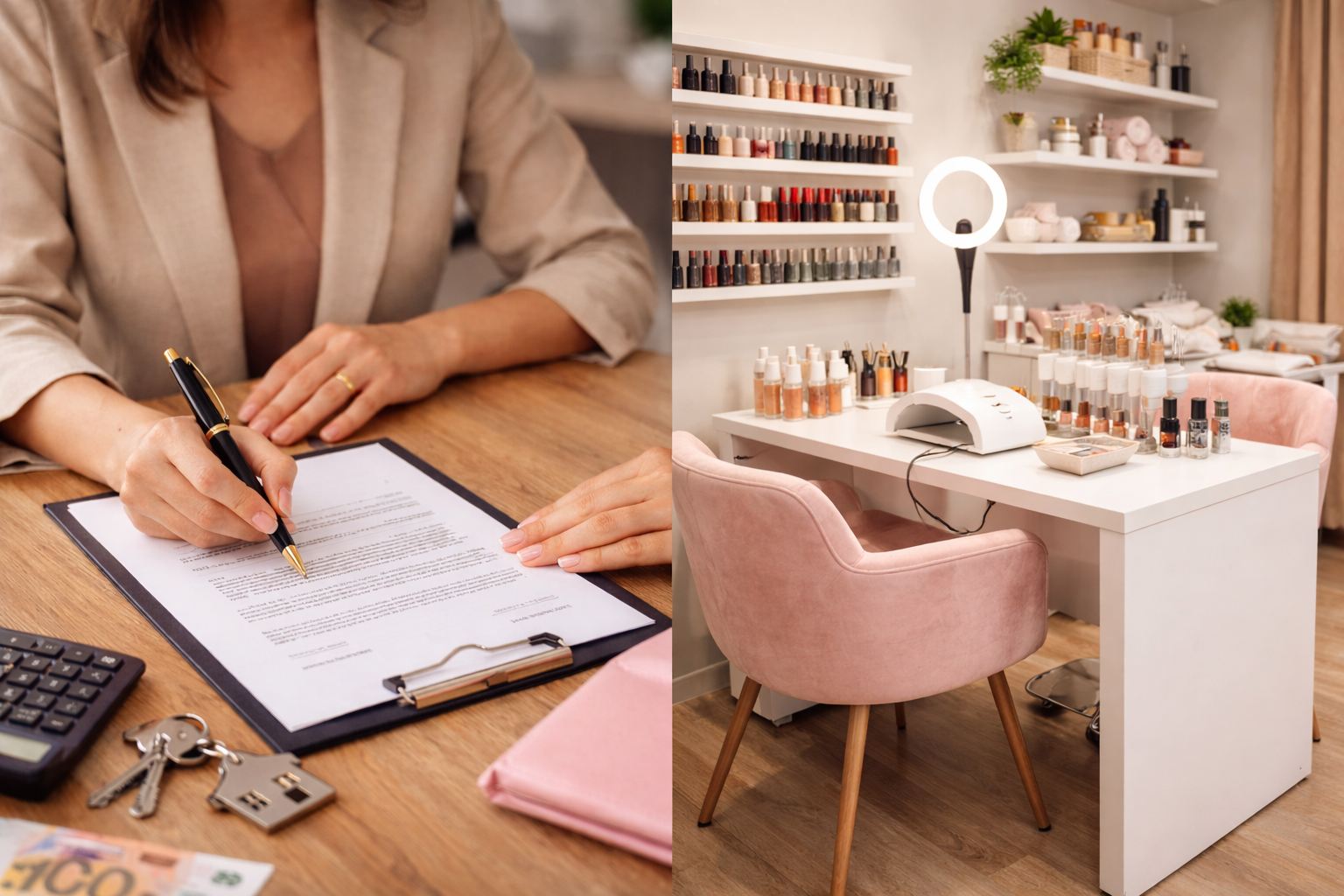 Umowa z kursantką i wynajem stanowiska manicure, pedicure - co musi wiedzieć właścicielka salonu, by spać spokojnie?