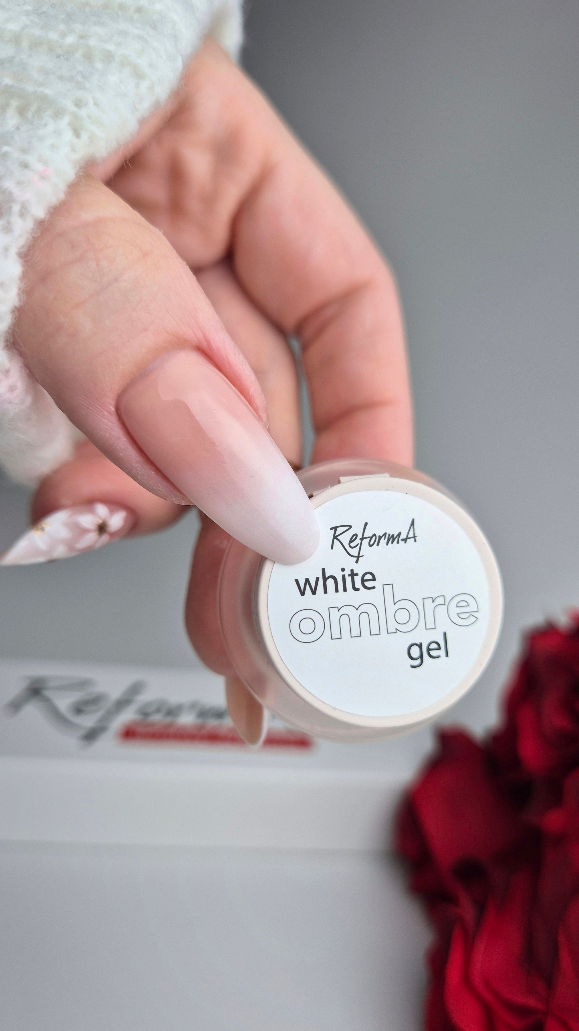 Ombre Gel White, 2 g