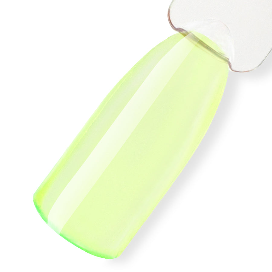 Lakier Hybrydowy - GP Glass Neon Yellow, 3 ml