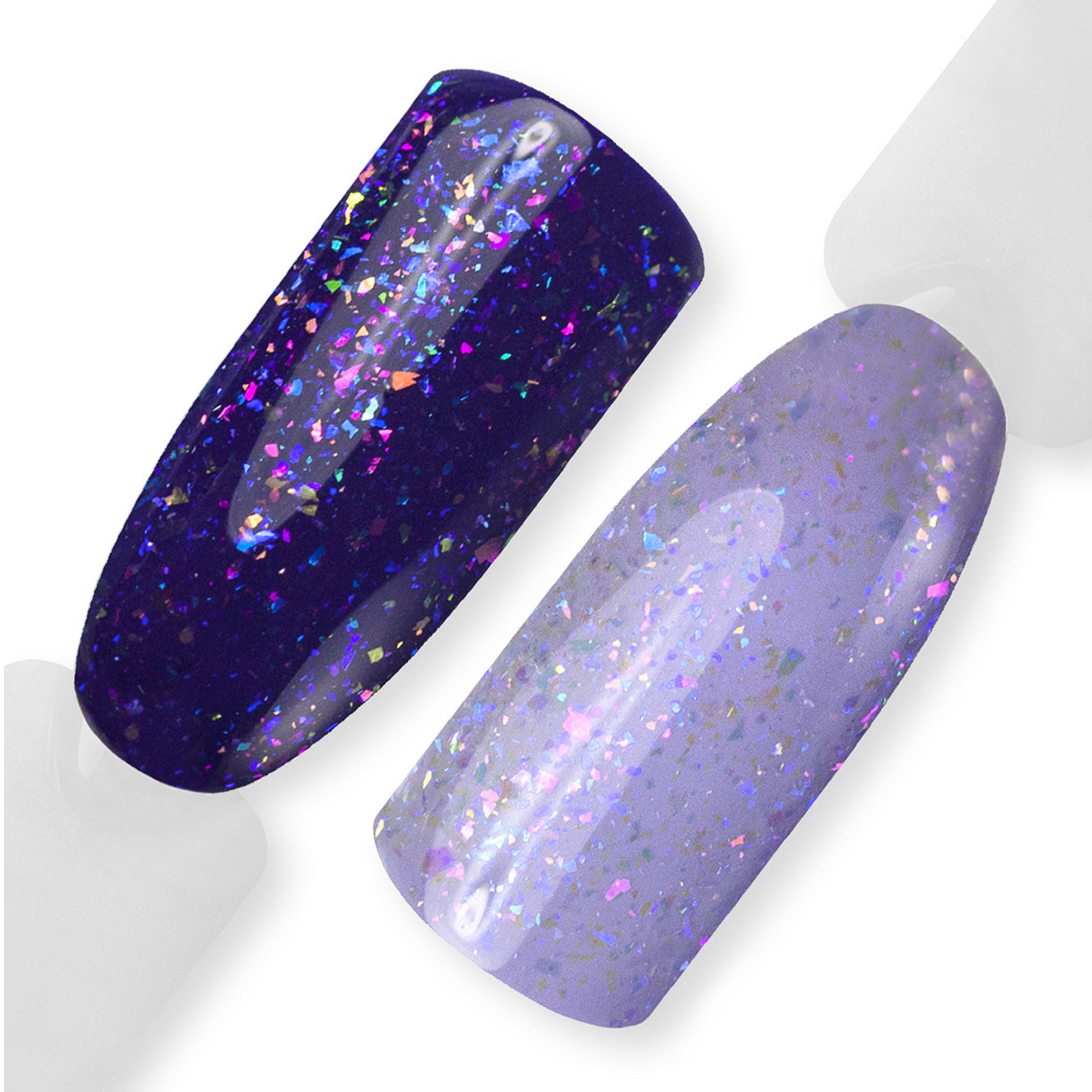 Gel Polish - Top Violet Sparkle, 10 ml