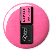 Różowy Lakier Hybrydowy z drobinkami - GP Pink O`Hara, 10 ml