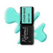 Kauczukowa, budująca, miętowa, groszkowa, zielona baza hybrydowa  - Mint API, 10 ml