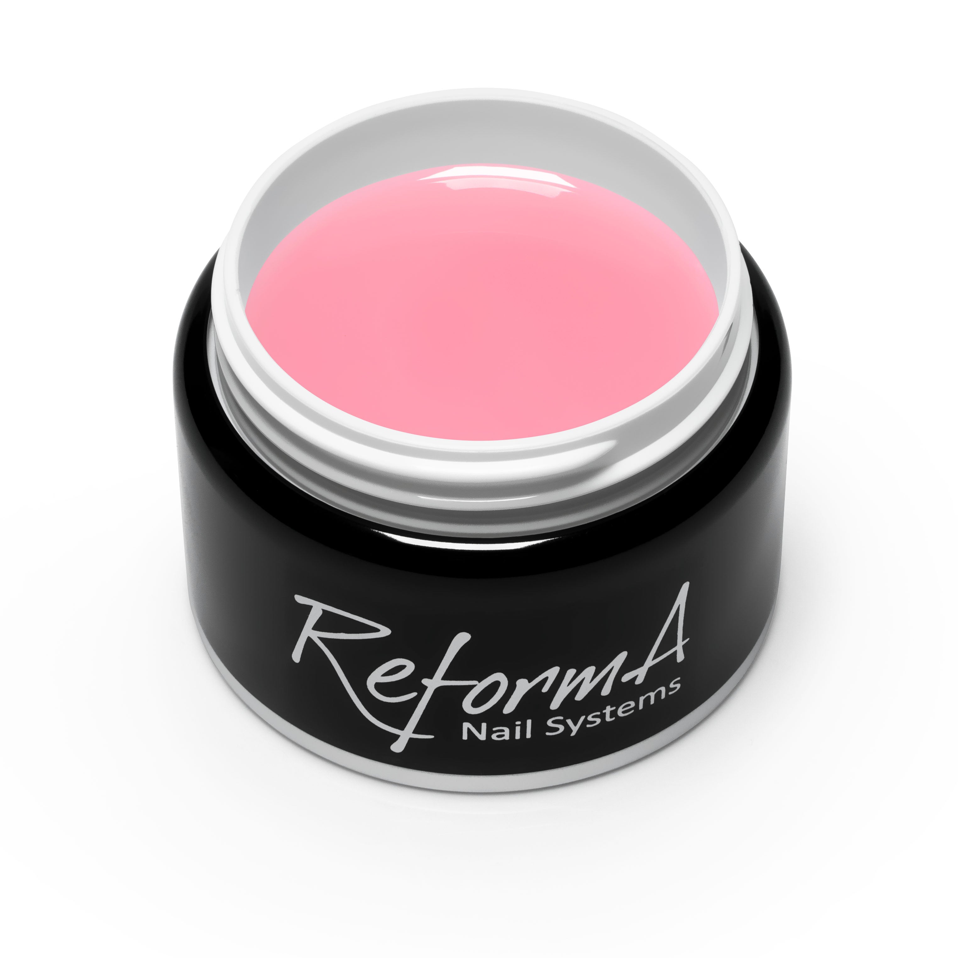 Kauczukowa, budująca, różowa, naturalna baza hybrydowa - Baby Blush API, 30 g