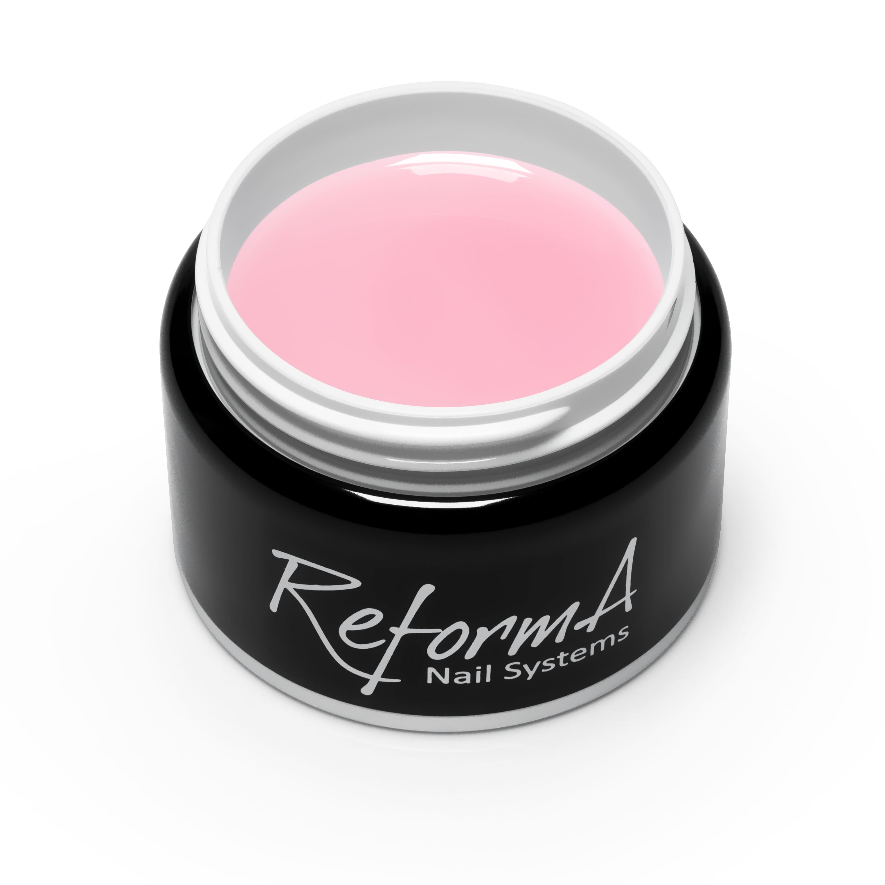 Kauczukowa, budująca, jasno różowa, cukierkowa, pastelowa baza hybrydowa - Pink Water API, 30 g