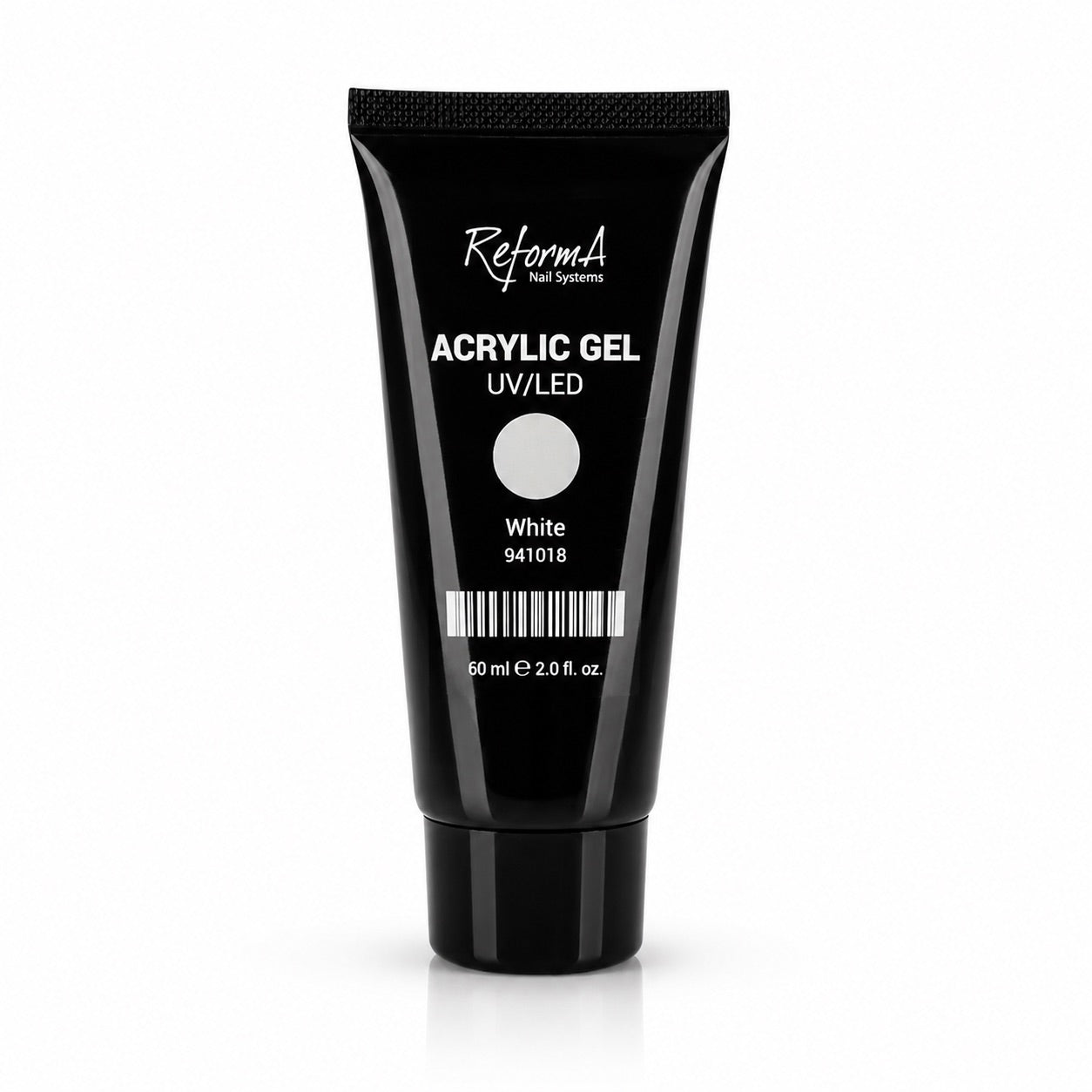 Acrylic Gel - White, biały, kryjący akrylożel, 60 ml