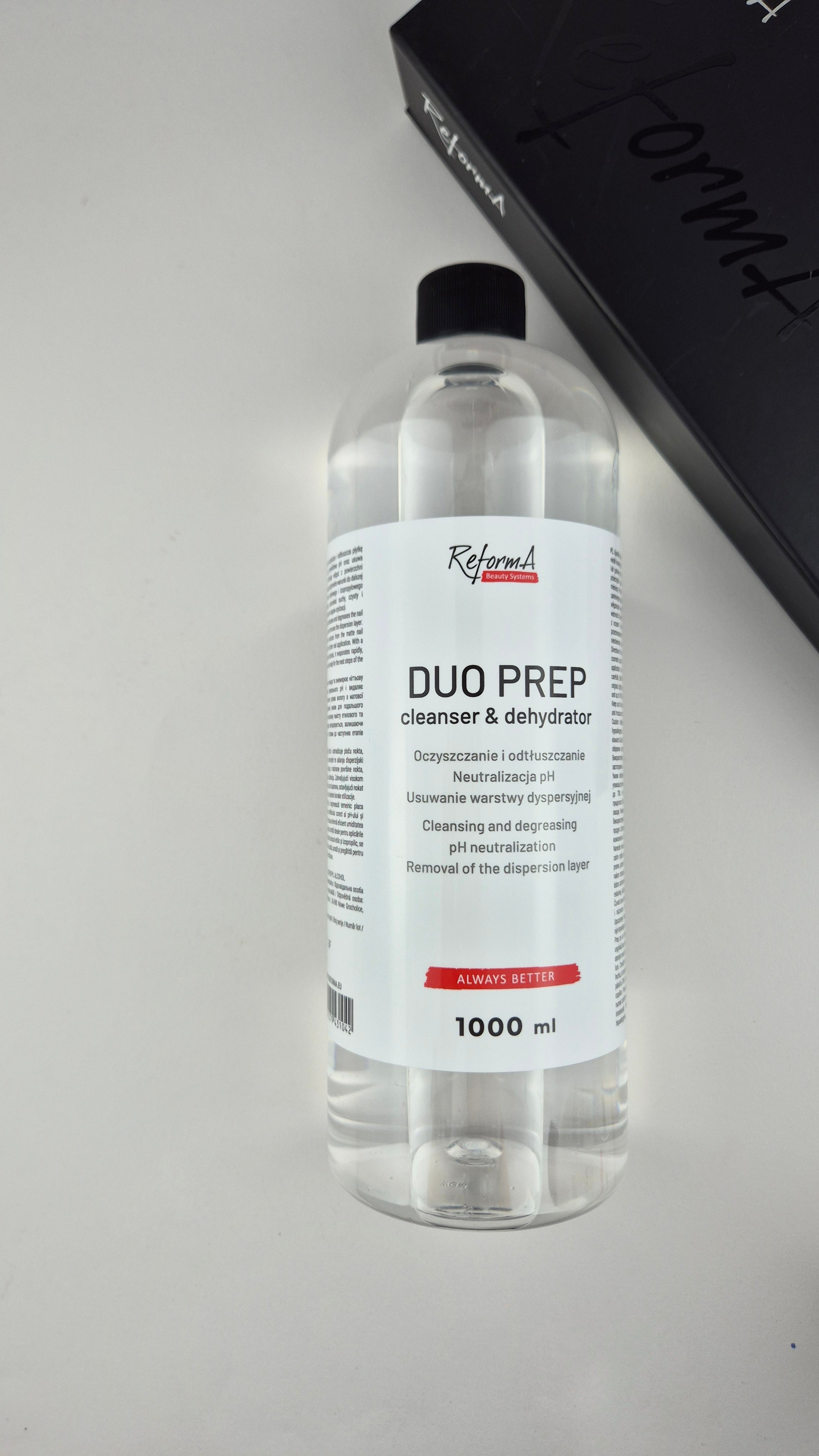 Przygotowanie paznokcia Cleanser Dehydrator Duo Prep, 1000 ml
