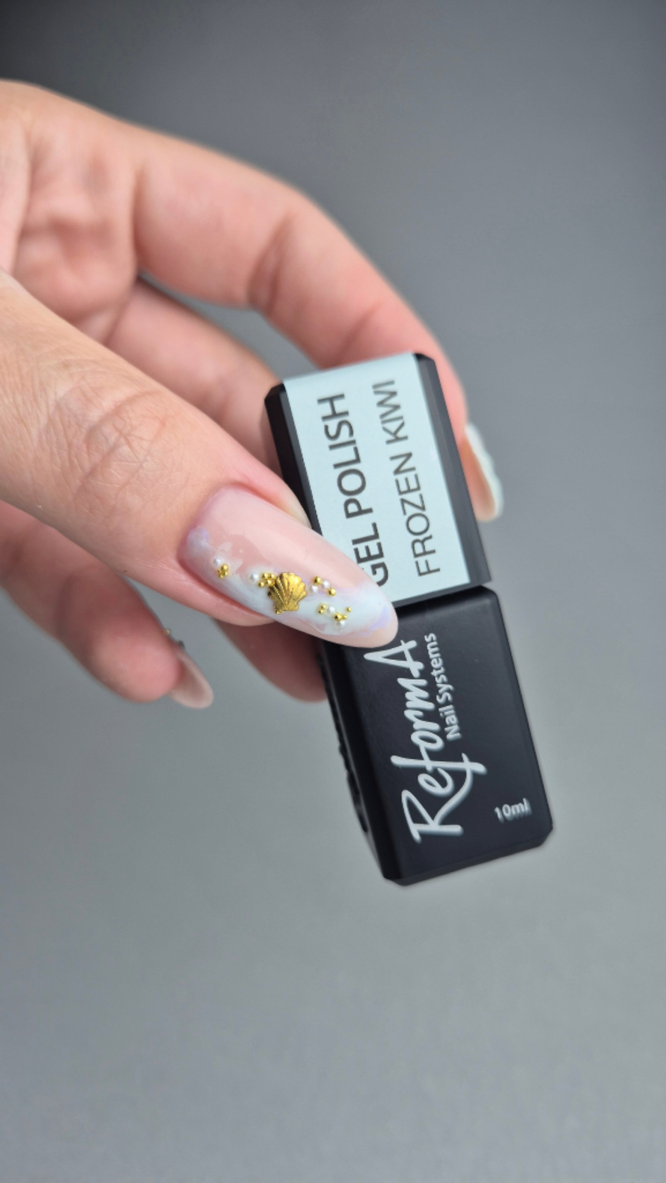 Top Coat - White Pearl, 10 ml