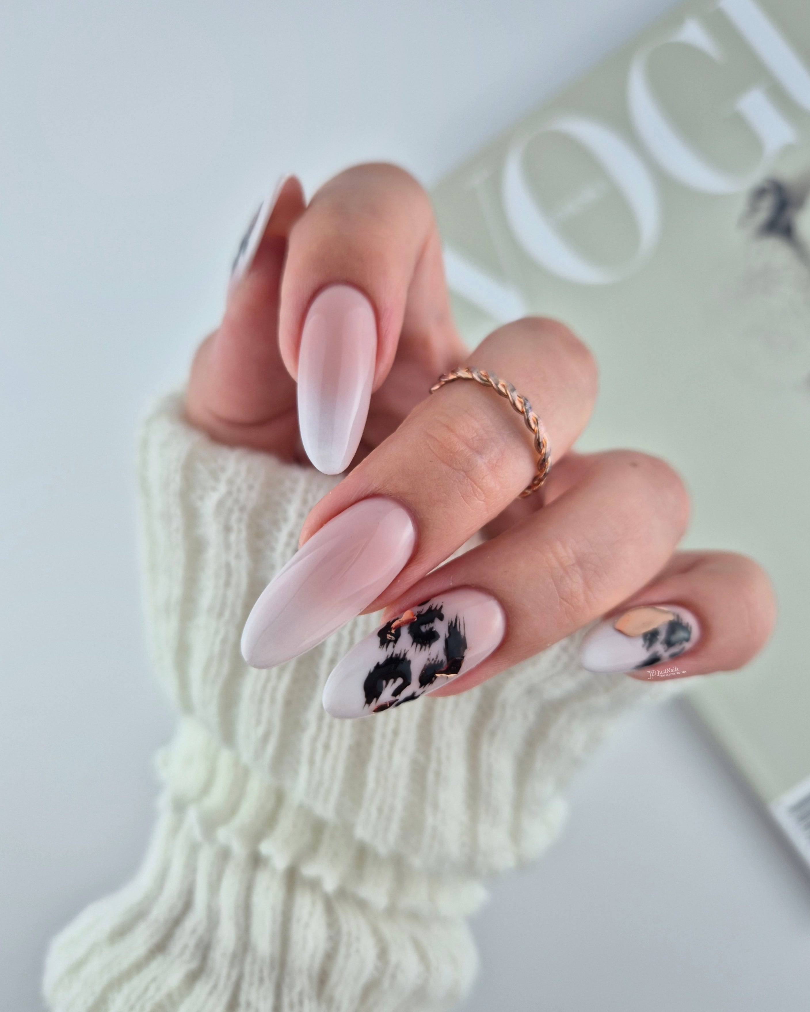 Top Coat - Milky White, 10 ml