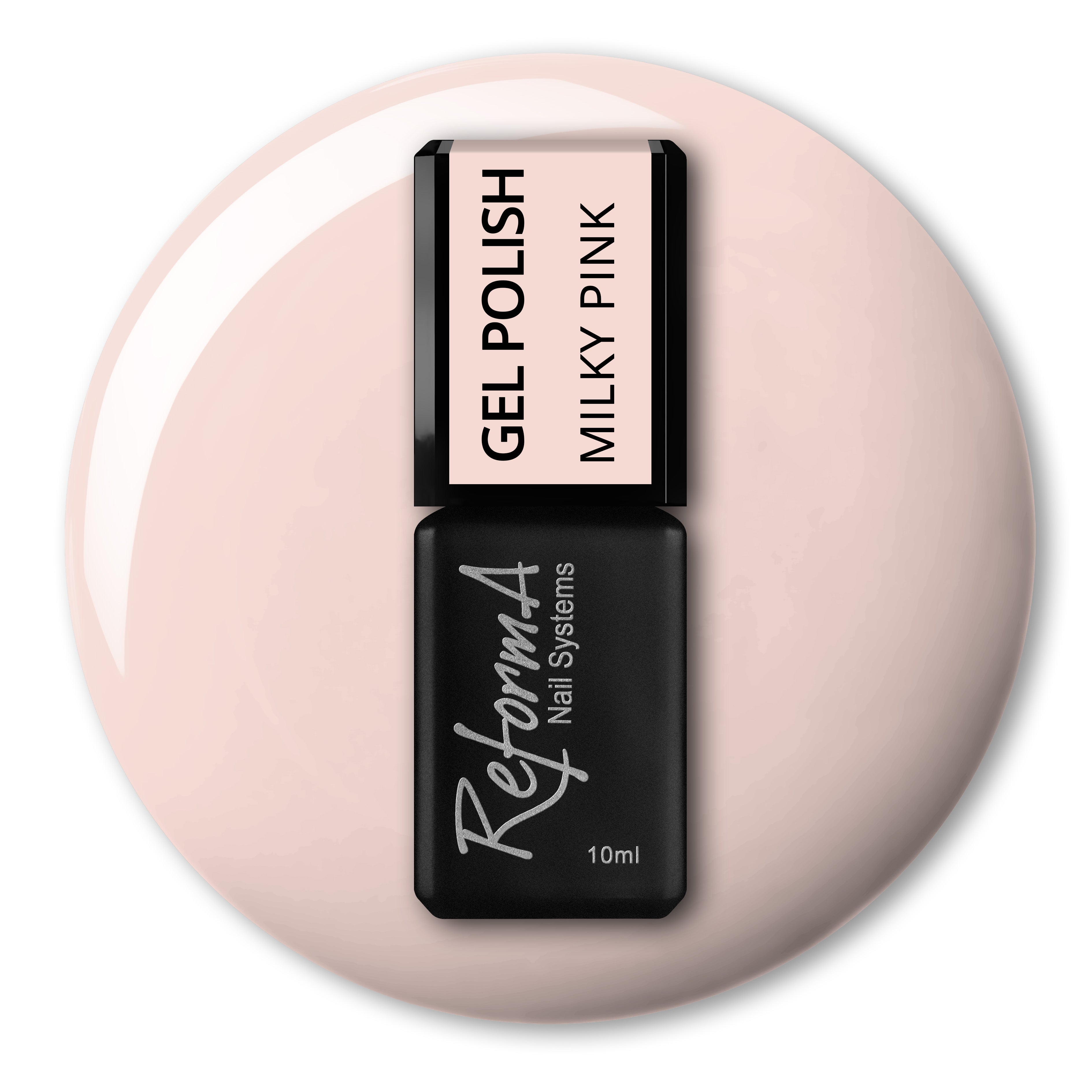 Lakier Hybrydowy - GP Milky Pink, 10 ml