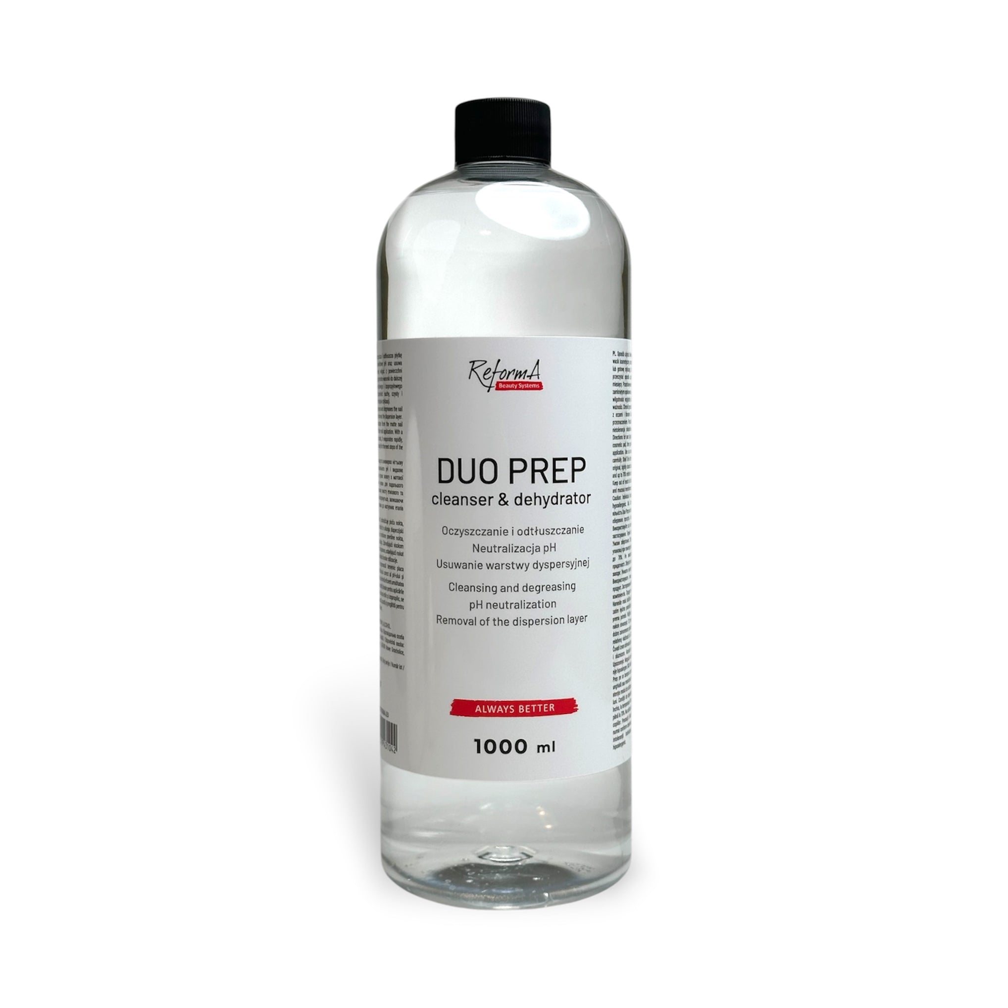 Przygotowanie paznokcia Cleanser Dehydrator Duo Prep, 1000 ml