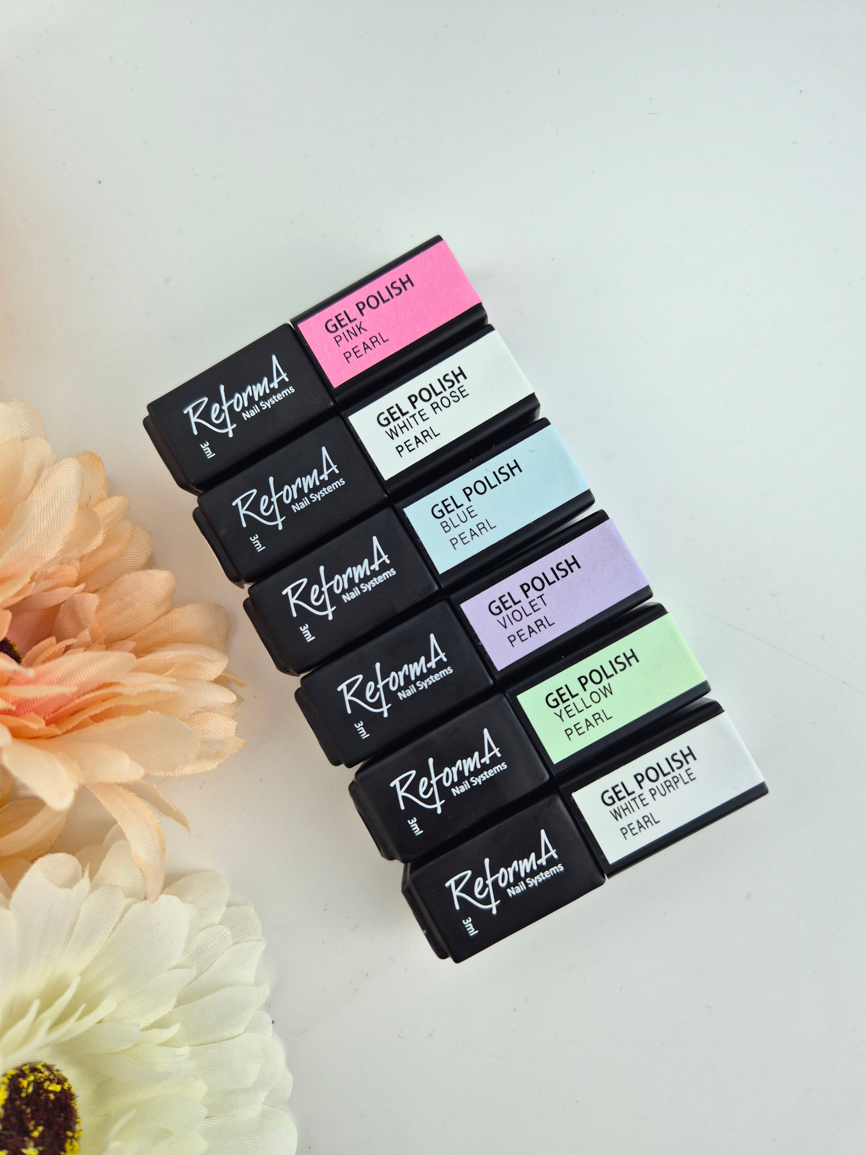 Lakier Hybrydowy - GP Pearl White Rose, 3 ml
