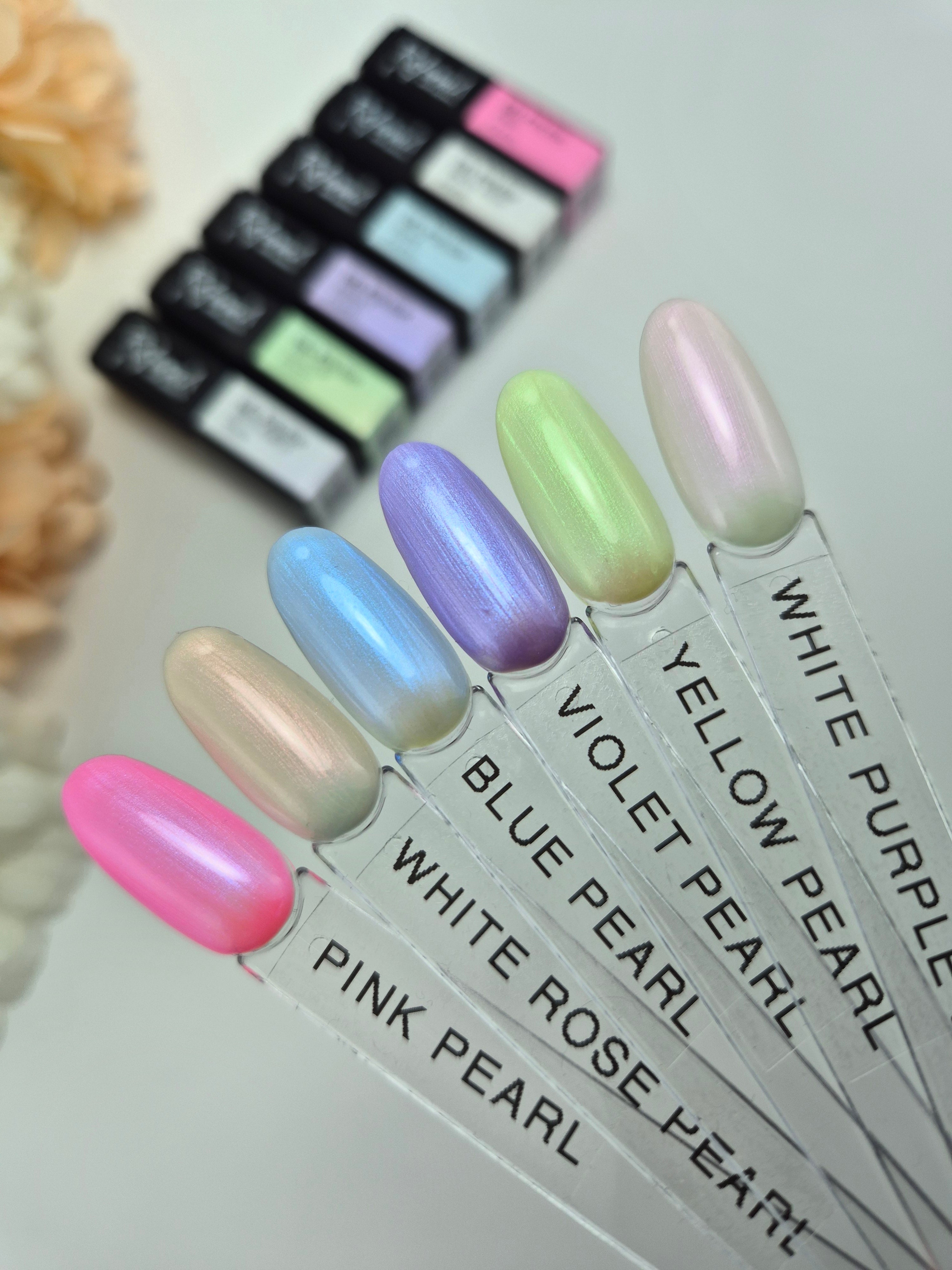 Lakier Hybrydowy - GP Pearl White Rose, 3 ml
