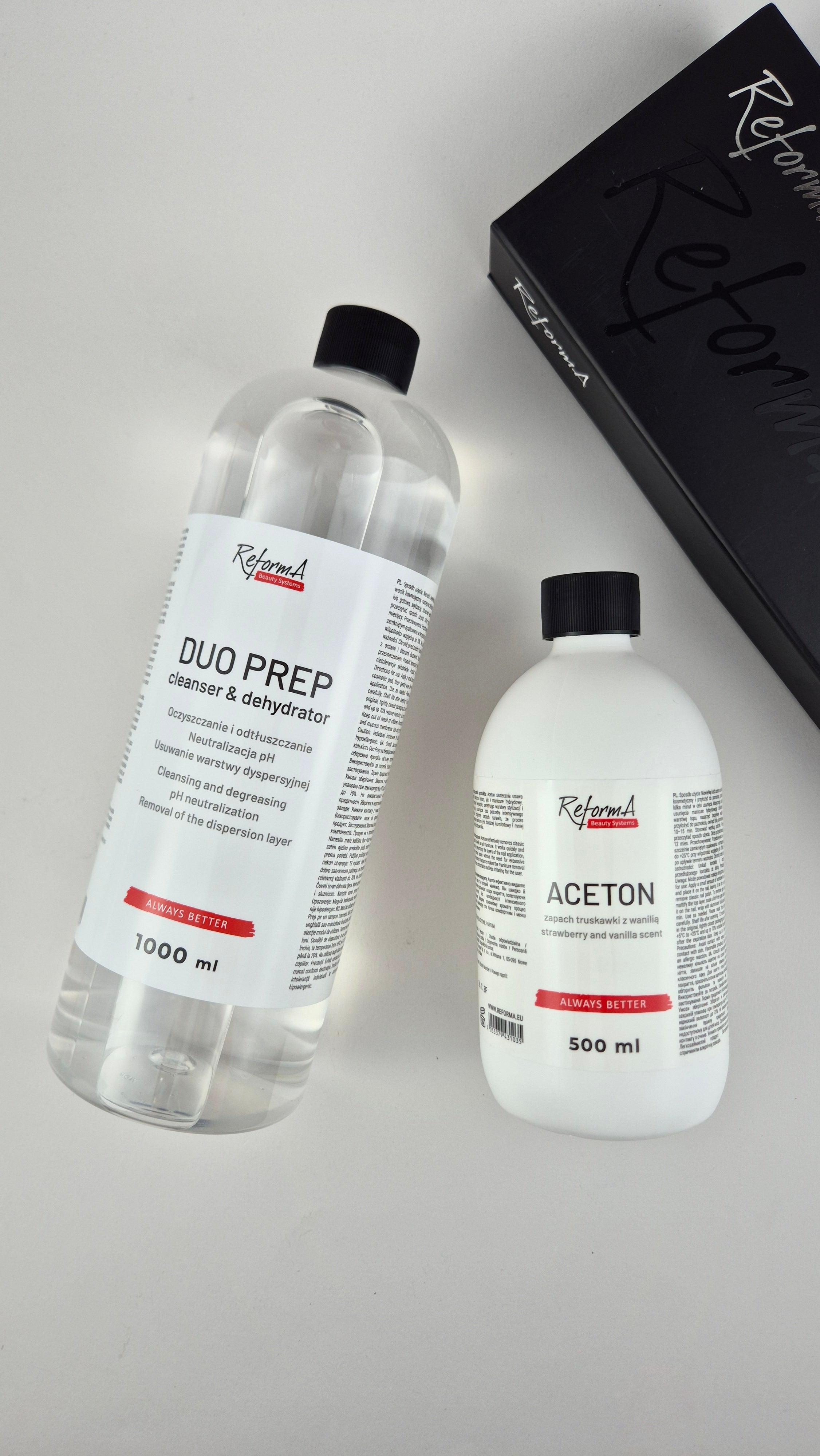 Przygotowanie paznokcia Cleanser Dehydrator Duo Prep, 1000 ml