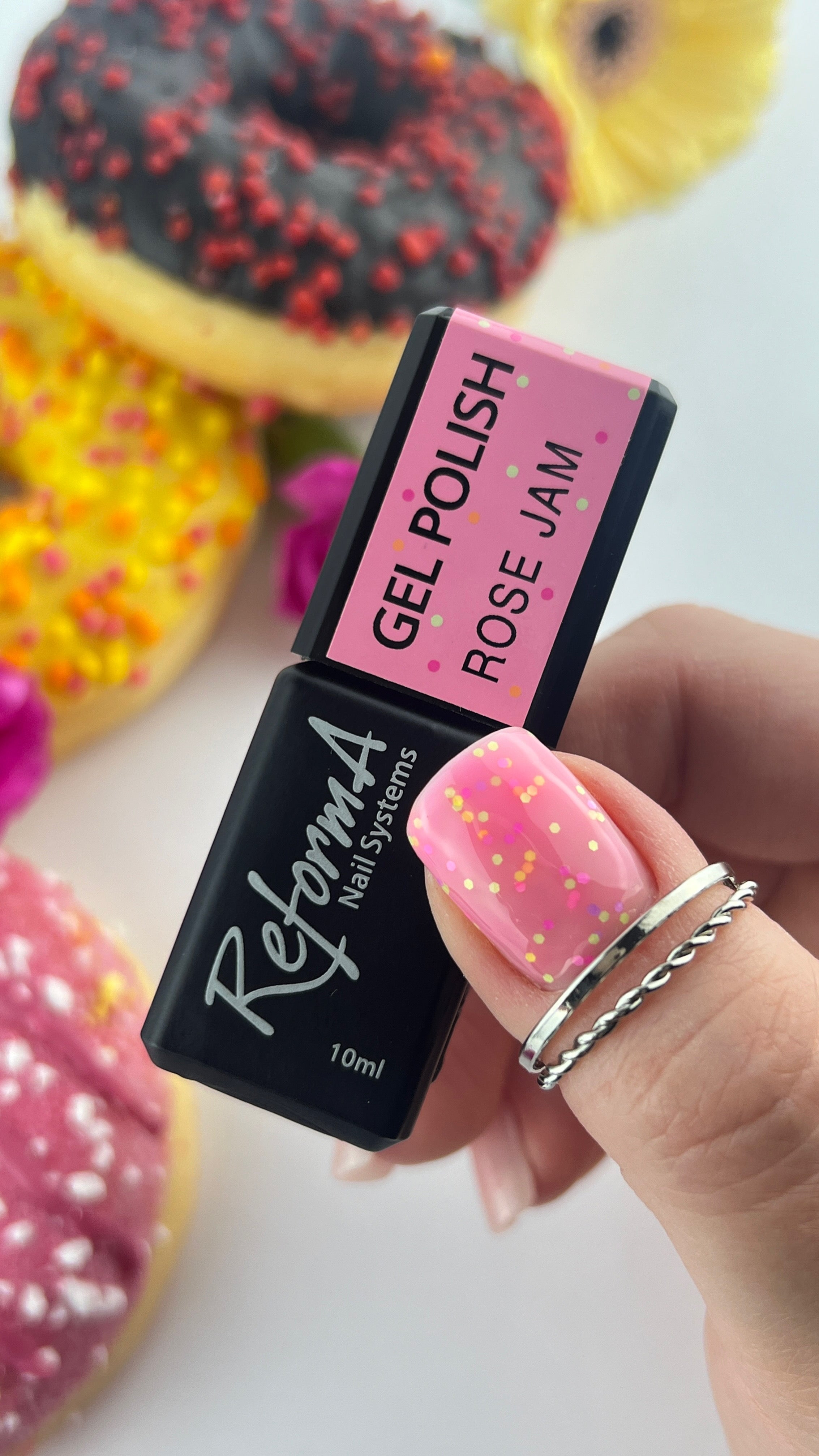 Lakier Hybrydowy - GP Rose Jam, 10 ml