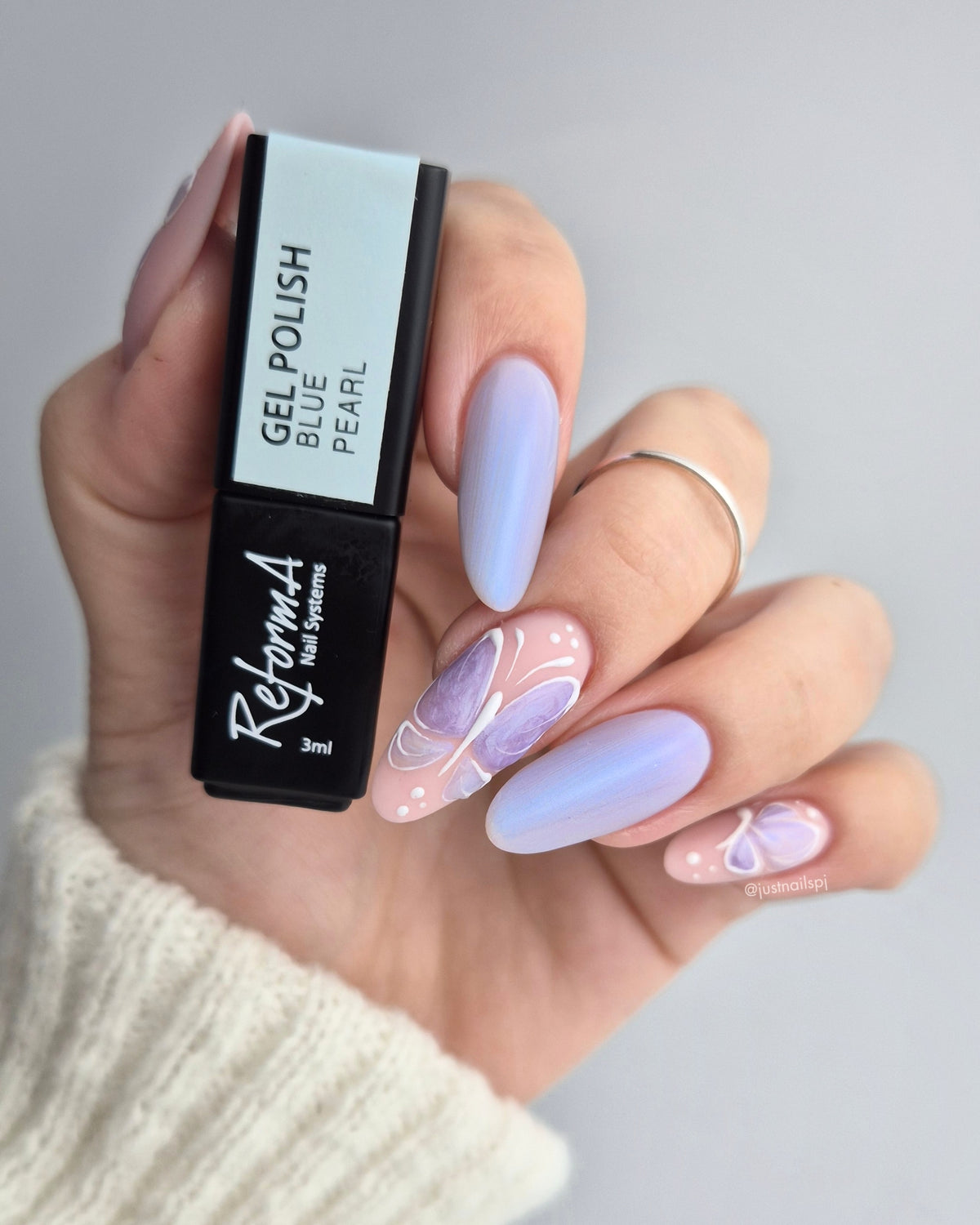 Lakier Hybrydowy - GP Pearl Violet, 3 ml