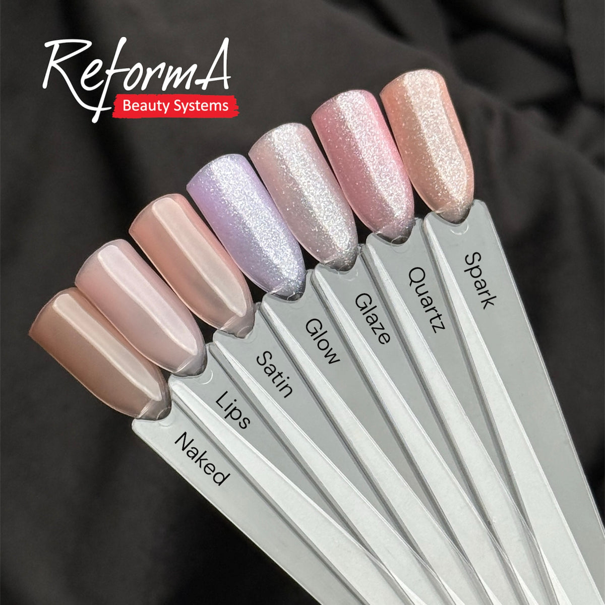 Kolekcja CLEAN GIRL ReformA - 7 lakierów hybrydowych One Step, 10 ml