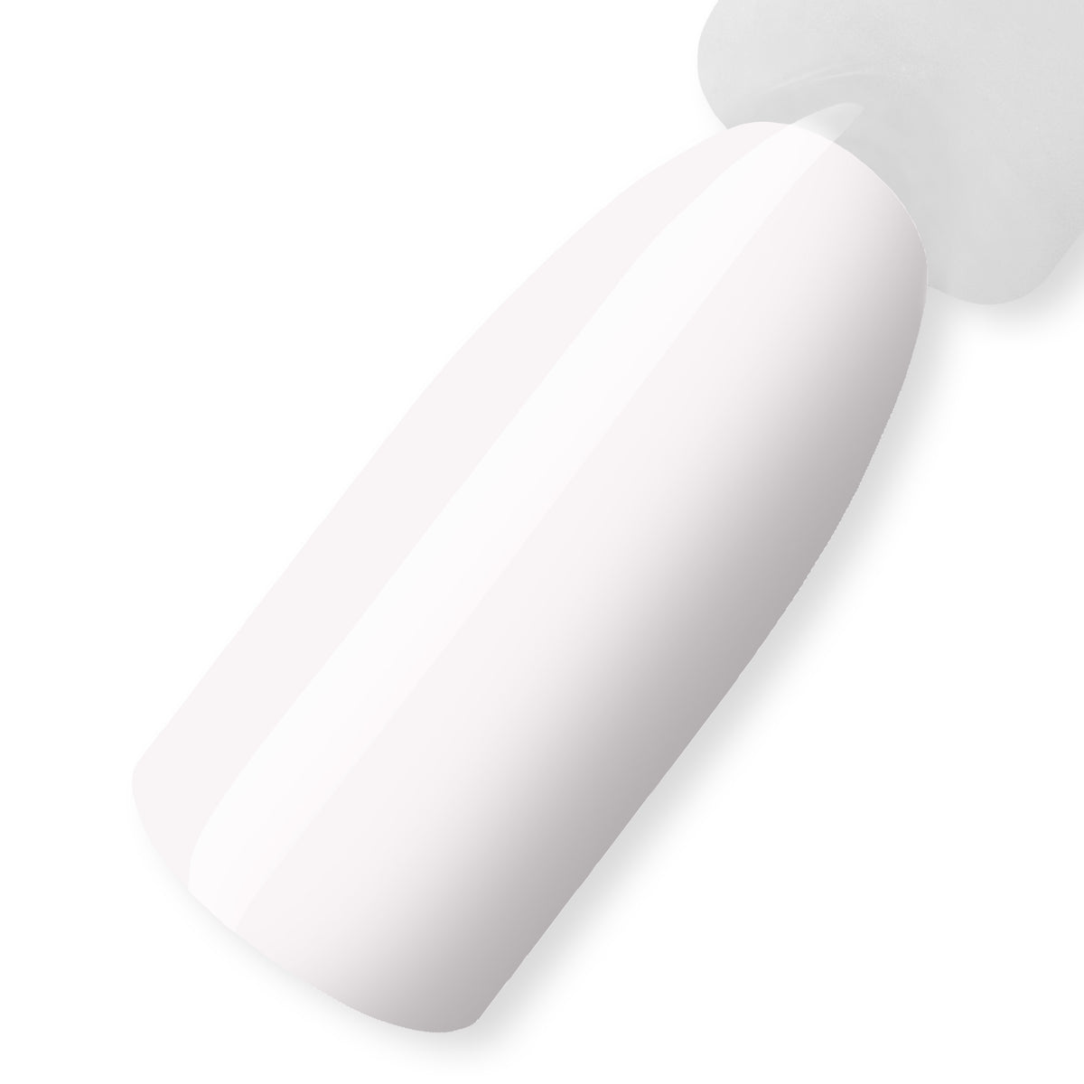 Swatch lakieru hybrydowego Iris, 10 ml na tipsach - mleczno-fioletowy, kolekcja BLOSSOM ReformA